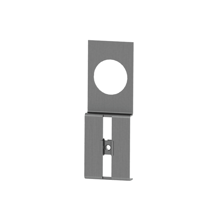 DKC EUROPE - Staffe porta canalina per pulsanti diametro 22 - 50 pezzi.