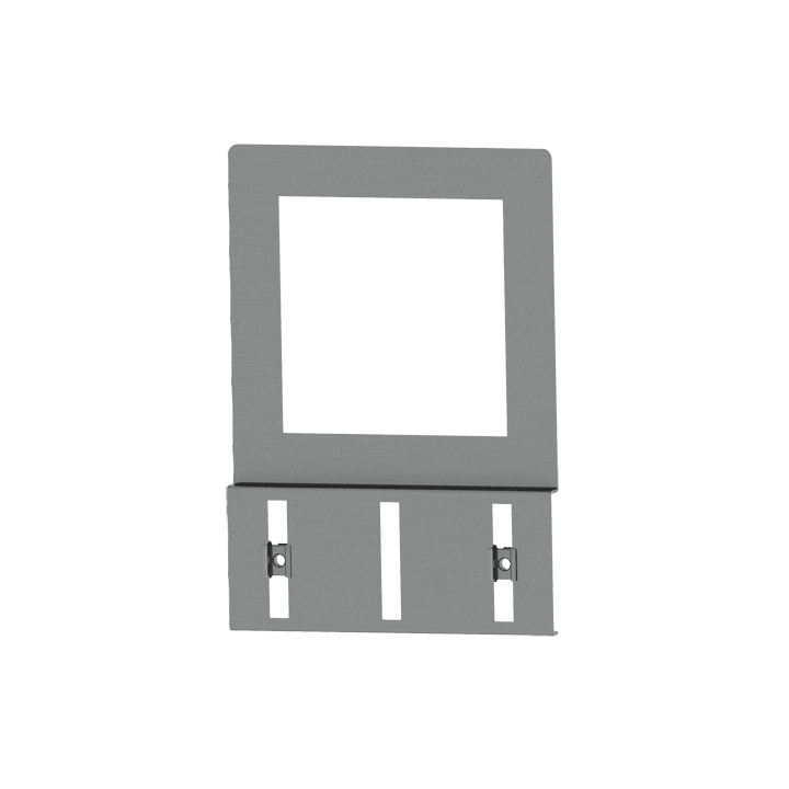 DKC EUROPE - Staffe porta canalina per strumenti di misura quadrati, finestra 72x72 mm, confezione 10 pezzi STAFFA PORTA CANALE X STRUM 72X72 CONF.