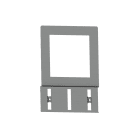 DKC EUROPE - Staffe porta canalina per strumenti di misura quadrati, finestra 72x72 mm, confezione 10 pezzi STAFFA PORTA CANALE X STRUM 72X72 CONF.