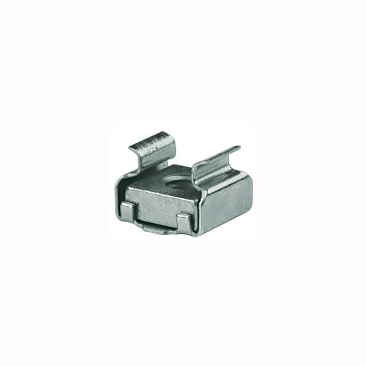 DKC EUROPE - Dado a gabbia M8 per foro quadro 12x12 mm, confezione 50 pezzi CF.50PZ.