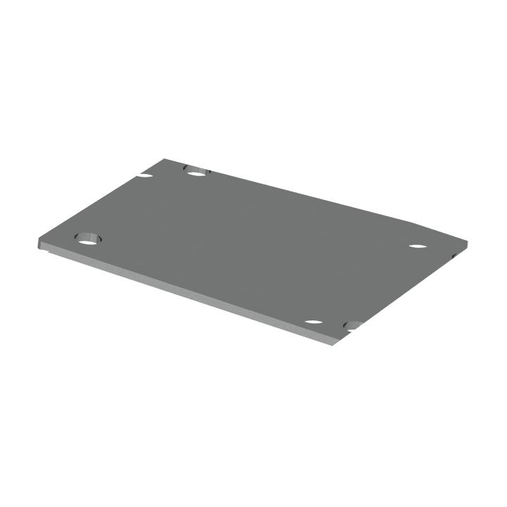 DKC EUROPE - Kit rinforzo unione per armadi CQE, forma piatta, confezione 4 pezzi RINF.UNIONE STRUTT.(PZ.4) RZKRE65