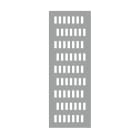 DKC EUROPE - Pannello porta connettori per armadi CQE 2000x800 mm PORTACONNETT.