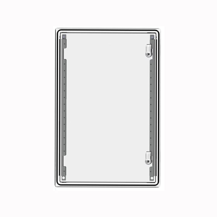 DKC EUROPE - Guide di rinforzo per porta di altezza 1400 mm e supporto canalina da 1320 mm (2 pezzi) per un'installazione sicura e resistente. RZS140
