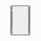 DKC EUROPE - Guide di rinforzo per porta altezza 500 mm e supporto canalina 420 mm (2 pezzi) per un'installazione sicura e resistente.