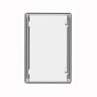 DKC EUROPE - Guide di rinforzo per porta altezza 600 mm e supporto canalina 520 mm (2 pezzi) per un'installazione sicura e resistente.