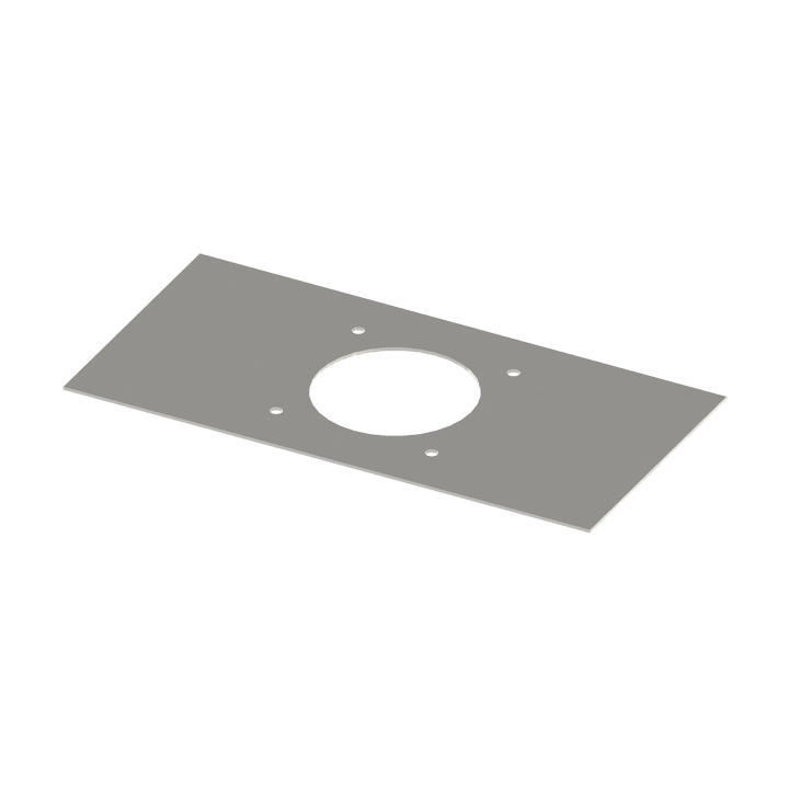 DKC EUROPE - Piastra rinforzo per contenitore sistema braccio HEAVY PIASTRA RINF PER CONTENITORE SISTEMA HEA.