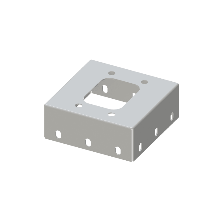 DKC EUROPE - staffa rinforzo snodo attacco parete sistema braccio light