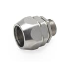 DKC EUROPE - Raccordo metallico maschio girevole G1 per tubo flessibile e treccia metallica, filetto GAS 1", AD32.