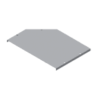 DKC EUROPE - W5 coperchio riduzione destro 600-400 sp 1 IX4.