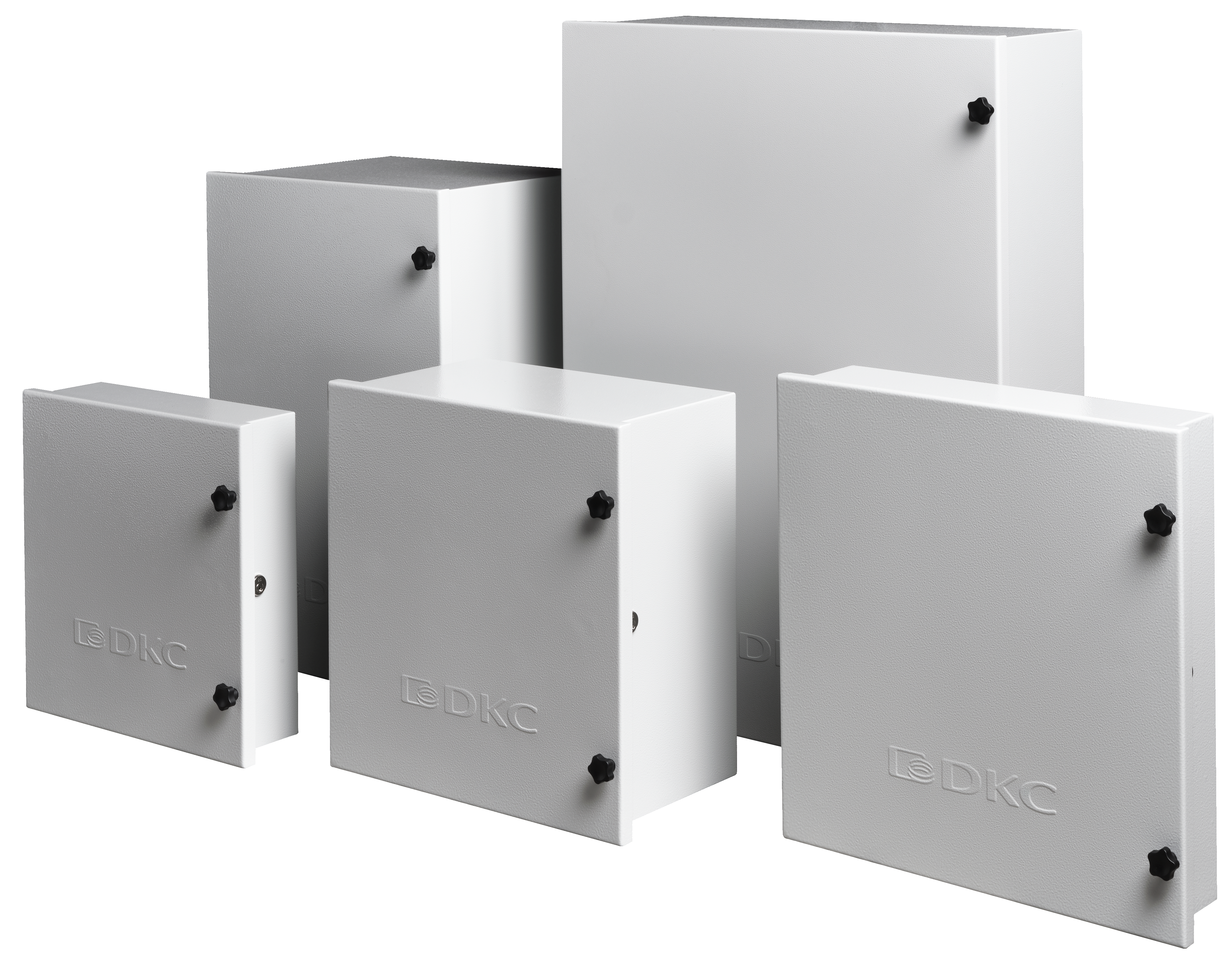 DKC EUROPE - Serie RP-CROSS - Cassetta in acciaio a parete/con piedistallo - 390x440x245mm