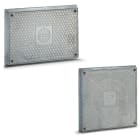 DKC EUROPE - Serie PZ - Chiusino stradale per pozzetto in alluminio, IP55, dimensioni 169 x 266 x 40 mm (BxAxP)