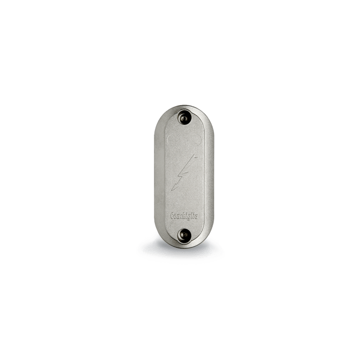 DKC EUROPE - Serie SGV - Portello in alluminio per palo diametro 114-153 mm, feritoia 45x186 mm