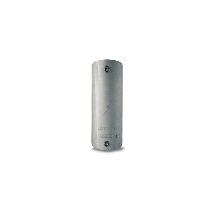 DKC EUROPE - Serie SML - Portello in alluminio per palo diametro 140-146 mm, feritoia 100x300 mm
