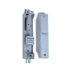 DKC EUROPE - Serie MVE - Morsettiera da incasso palo a doppio isolamento, 4 poli, 2 fusibili, feritoia 100x300 mm