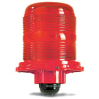 DKC EUROPE - Serie LSA5 - Segnalatore 360 gradi a 1 luce, con diffusore in vetro temprato rossa