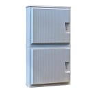 DKC EUROPE - Serie BV4M - Armadio in vetroresina a 2 vani, per GDM trifase fino a 30 KW, conf. ENEL DS4559