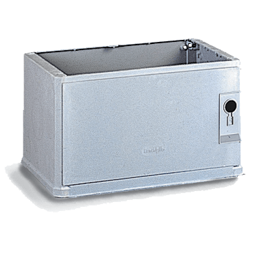 DKC EUROPE - Serie CVHP - Sopralzo per armadio in vetroresina, senza serratura, dim. 720 x 381 x 450 mm (BxAxP)