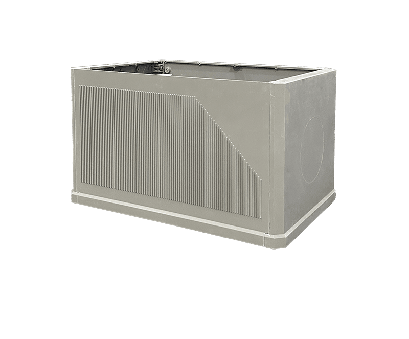 DKC EUROPE - Serie CVHP - Zoccolo per armadio in vetroresina DS4558