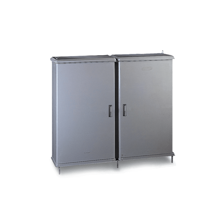DKC EUROPE - Serie CML - Cella modulare in vetroresina, porta a due ante, dimensioni 1394 x 1676 x 900 mm (BxAxP)