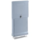 DKC EUROPE - Serie CP - Colonnina stradale in vetroresina vuota, dimensioni 533 x 1006 x 137 mm (BxAxP)