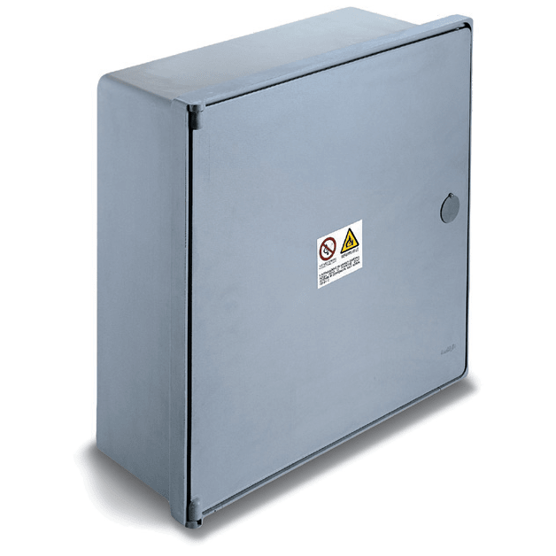 DKC EUROPE - Serie CPWQ - Cassetta per contatori gas, serratura con chiave Y21, dim. 504 x 504 x 217 mm (BxAxP)