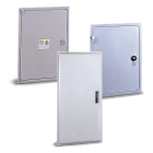 DKC EUROPE - Serie TPV - Sportello in vetroresina per nicchia 670 x 800 mm (AxB), serratura con leva a scomparsa