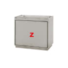 DKC EUROPE - Serie GRAFI 5 - Zoccolo per armadio in vetroresina, IP55, dimensioni 580 x 580 x 330 mm (AxBxP)