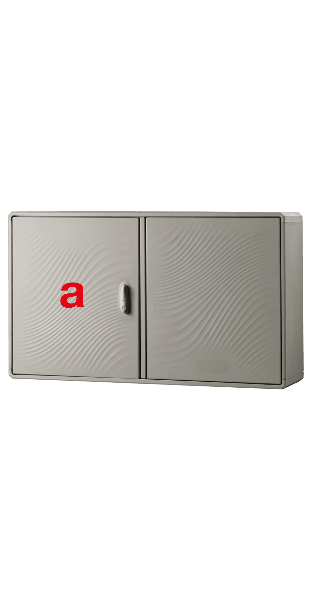 DKC EUROPE - Serie GRAFI 12 - Armadio in vetroresina, 1 vano, IP44, dimensioni 715 x 1150 x 330 mm (AxBxP)
