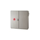 DKC EUROPE - Serie GRAFI 12 - Armadio in vetroresina, senza ante, IP44, dimensioni 1840 x 1150 x 460 mm (AxBxP)