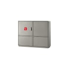 DKC EUROPE - Serie GRAFI 12 - Armadio in vetroresina, 1 vano + zoccolo, IP44, dim. 1840 x 1150 x 460 mm (AxBxP)