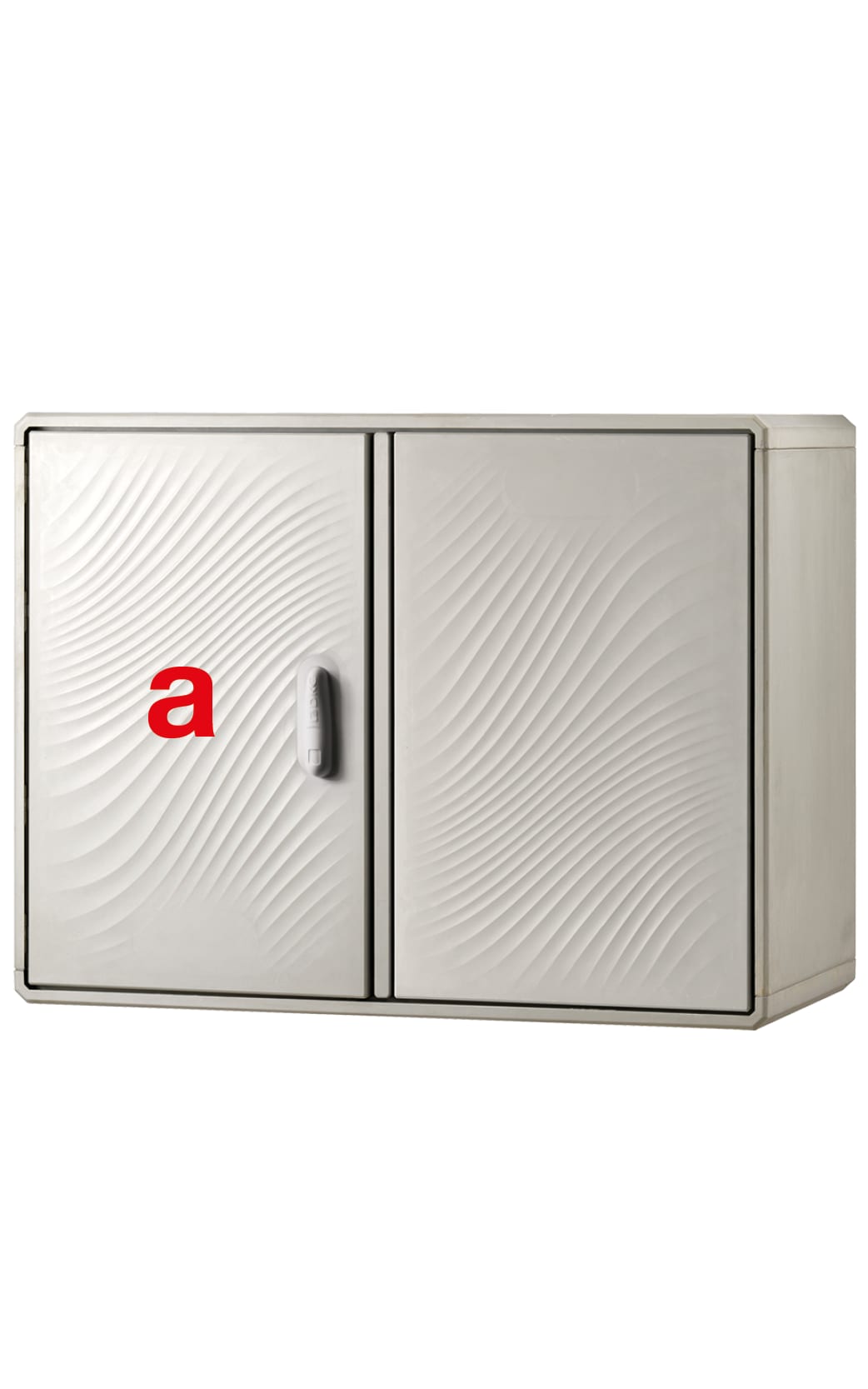 DKC EUROPE - Serie GRAFI 9 - Sopralzo per armadio in vetroresina, IP44, dimensioni 685 x 910 x 460 mm (AxBxP)
