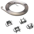 DKC EUROPE - Acc. per Serie RP - Reggia metallica per Band-It da 3/4", acciaio inox AISI 201