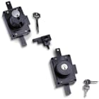 DKC EUROPE - Serie SCM - Serratura per armadi serie CV, con chiave di sicurezza cfr Y12, pomolo c/rotazione folle