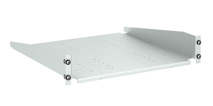 DKC EUROPE - Acc. Serie GRAFI - Ripiano fisso per telaio RACK19" per armadi serie GRAFI 7/9, prof. 250 mm, 2 HE