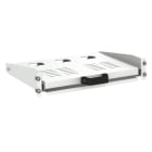 DKC EUROPE - Acc. Serie GRAFI - Ripiano estraibile per telaio RACK19" armadi serie GRAFI 7/9, prof. 300 mm, 2 HE