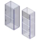 DKC EUROPE - Acc. Serie GRAFI - Kit montanti cerniere per armadi altezza 1120 mm
