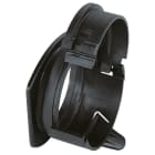 DKC EUROPE - Raccordo flangiato diritto in poliammide, IP54, nero, AD70