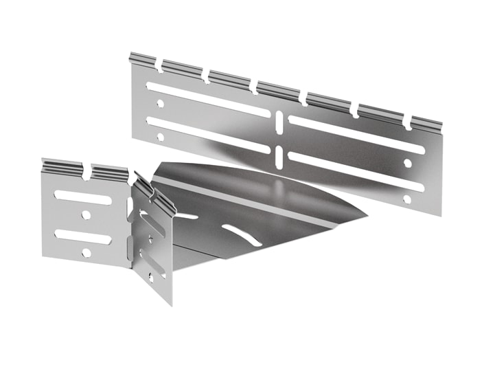 DKC EUROPE - C5 Curva snodo Orizzontale da 0 a 44° 100x100 ZS