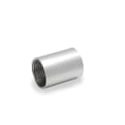 DKC EUROPE - Manicotto metallico in ottone nichelato, filettatura metrica M 20 x 1,5 mm