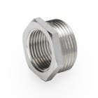 DKC EUROPE - Riduzione Maschio in ottone nichelato, GAS 3/4" - Femmina GAS 1", tipo B