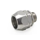 DKC EUROPE - Raccordo metallico maschio fisso per tubo in PA e treccia metallica, M40x1,5 , AD42,5