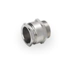 DKC EUROPE - Pressacavo in ottone nichelato, filettatura M32x1,5, serraggio cavo 19-22 mm, IP54