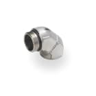 DKC EUROPE - Raccordo metallico stampato curvo a 90°, filetto M 20x1,5 mm