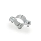 DKC EUROPE - Collare fissatubo pesante in acciaio zincato, con dado di fissaggio, per tubo diam. 25-30 mm / 3/4"