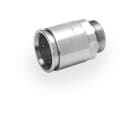 DKC EUROPE - Raccordo a innesto rapido tubo-scatola in acciaio INOX AISI 316L, diam. 16 mm, filetto M16, IP67