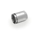 DKC EUROPE - Raccordo a innesto rapido tubo-filetto femmina INOX AISI 316L, diam. 20mm, filetto M20, IP67