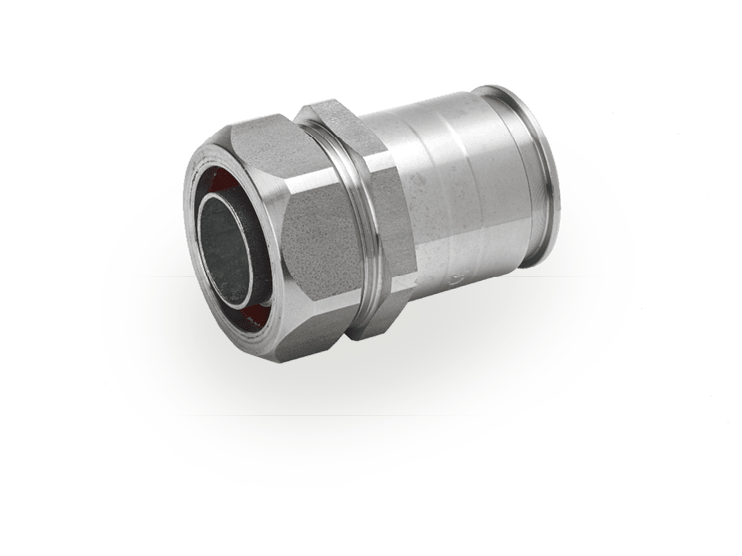 DKC EUROPE - Raccordo metallico in acciaio INOX AISI 316L tubo rigido 20mm - tubo flessibile, AD16