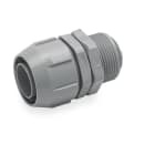 DKC EUROPE - Raccordo per tubo flessibile in PVC, filettatura GAS 3/4" con ghiera, nero, AD25