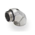 DKC EUROPE - Raccordo metallico stampato curvo a 90° ATEX, filetto M 16x1,5 mm