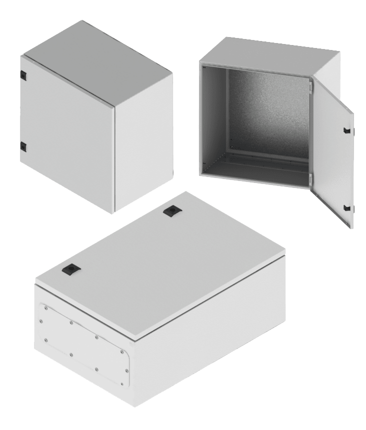 DKC EUROPE - Cassa serie CE con pannello di cablaggio, dimensioni 1000 x 600 x 250 mm (AxLxP)